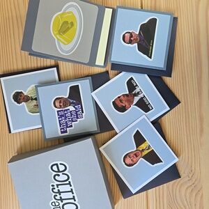 Handmade The Office Inspired Mini Cards & Sticky Notes Boxed Set